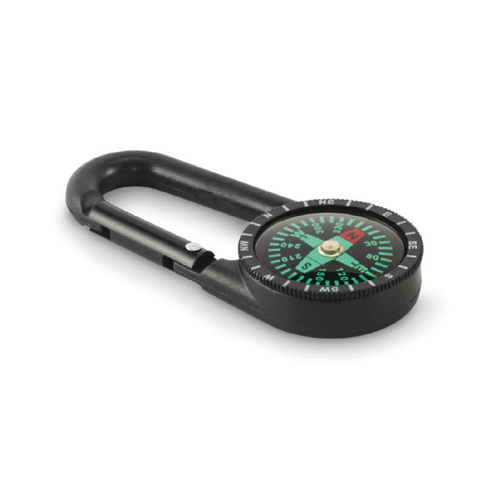 Outdoor-Kompass mit Karabiner