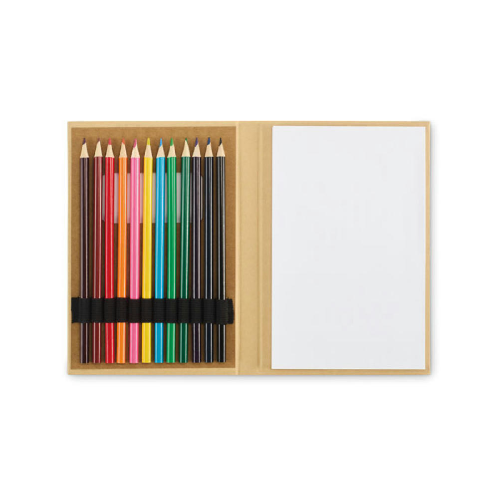 Malset mit 12 Buntstiften