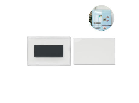 Acryl-Fotomagnet rechteckig