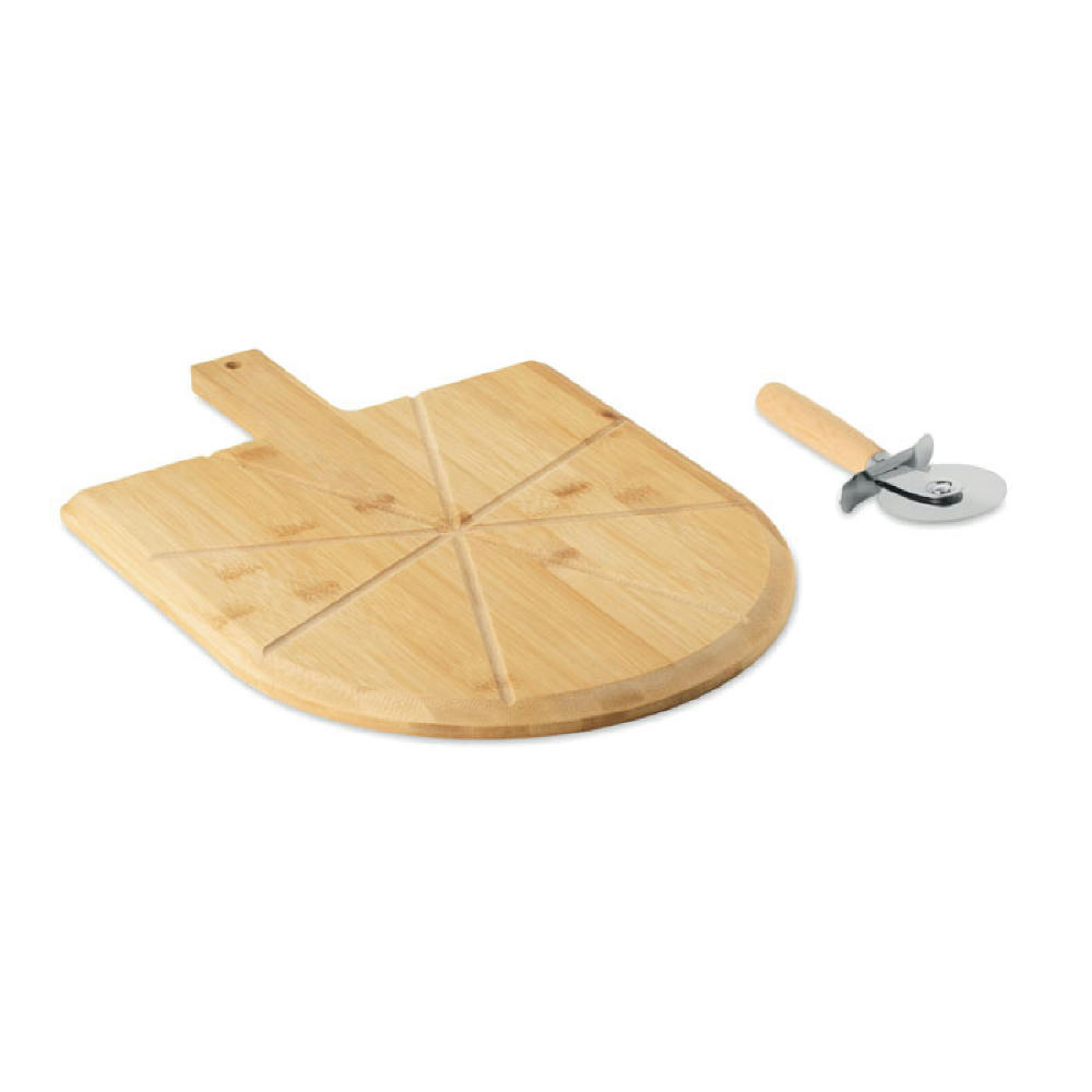 Pizza-Set Bambus