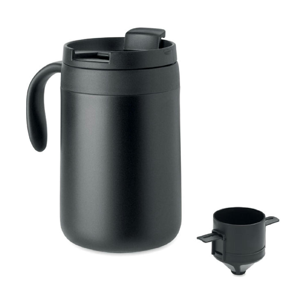 Doppelwandiger Becher & Filter