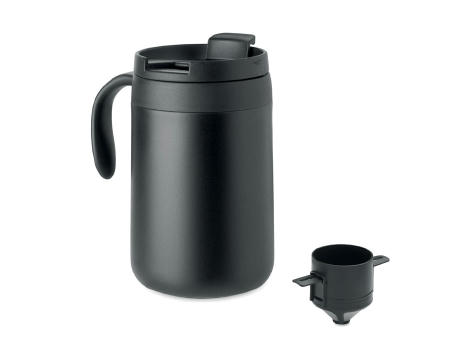 Doppelwandiger Becher & Filter