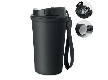 Becher recy. Edelstahl 400ml