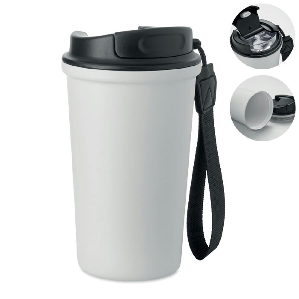 Becher recy. Edelstahl 400ml