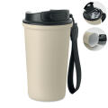 Becher recy. Edelstahl 400ml