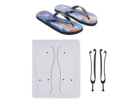 Sublimation beach slippers