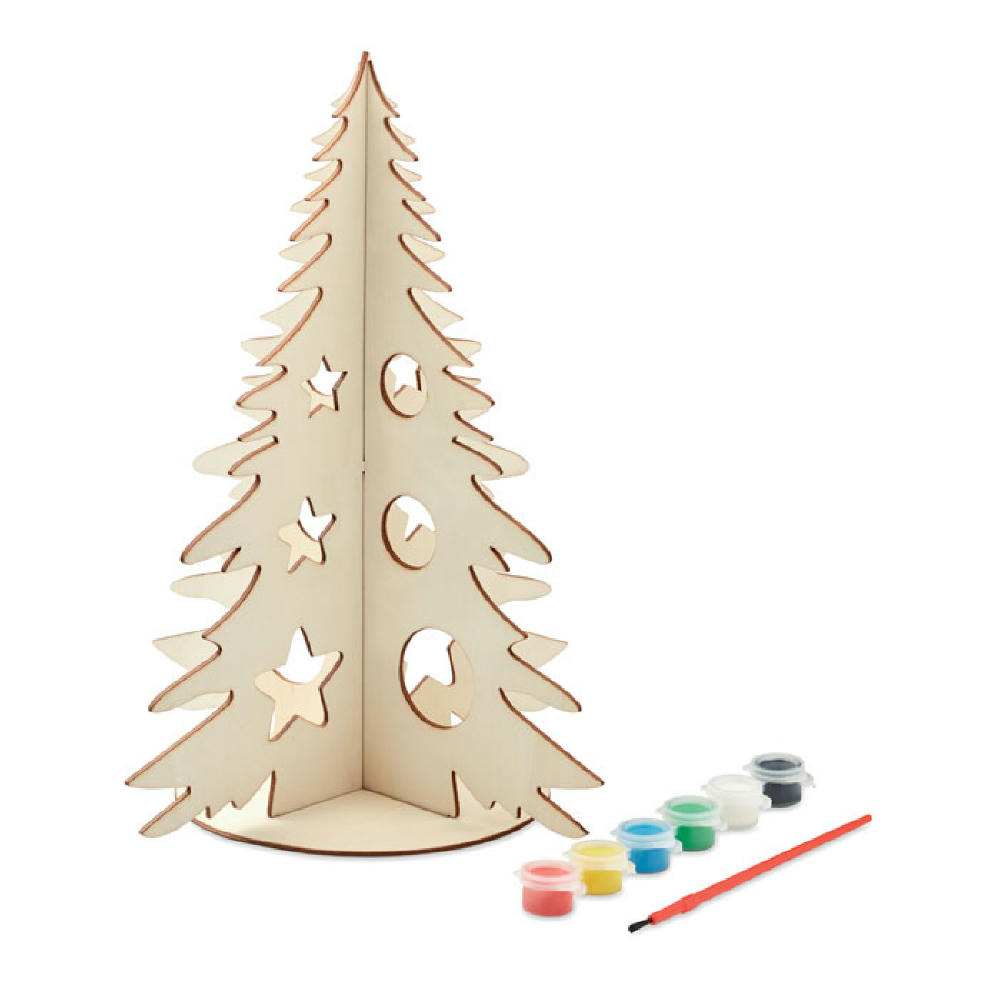 DIY Weihnachtsbaum aus Holz