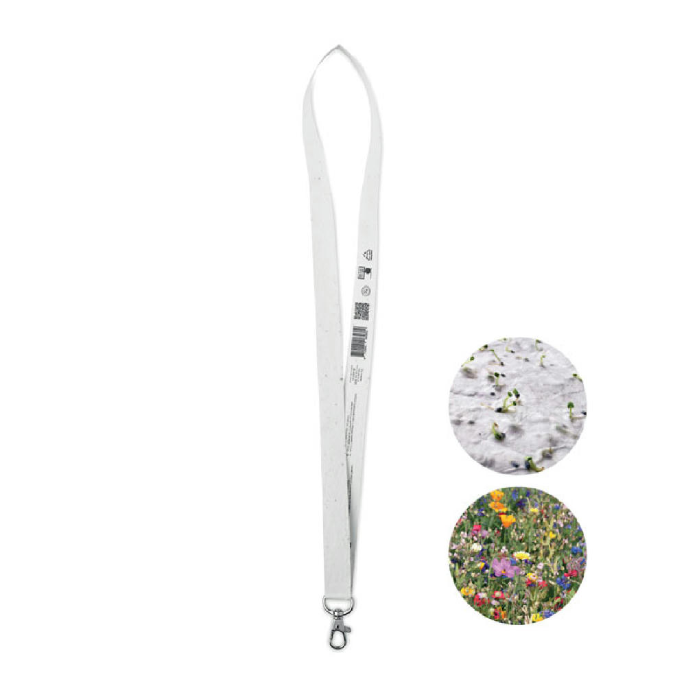 Lanyard mit Samenpapier