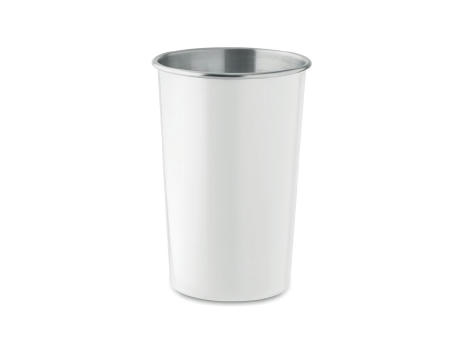 Becher recycelter Edelstahl