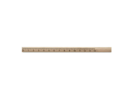 Carpenters pencil with ruler