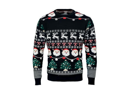 Weihnachts-LED-Pullover L/XL