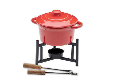 Keramik-Fondue-Set 300 ml