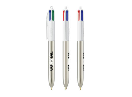 BIC® 4 Colours Shine bolígrafo