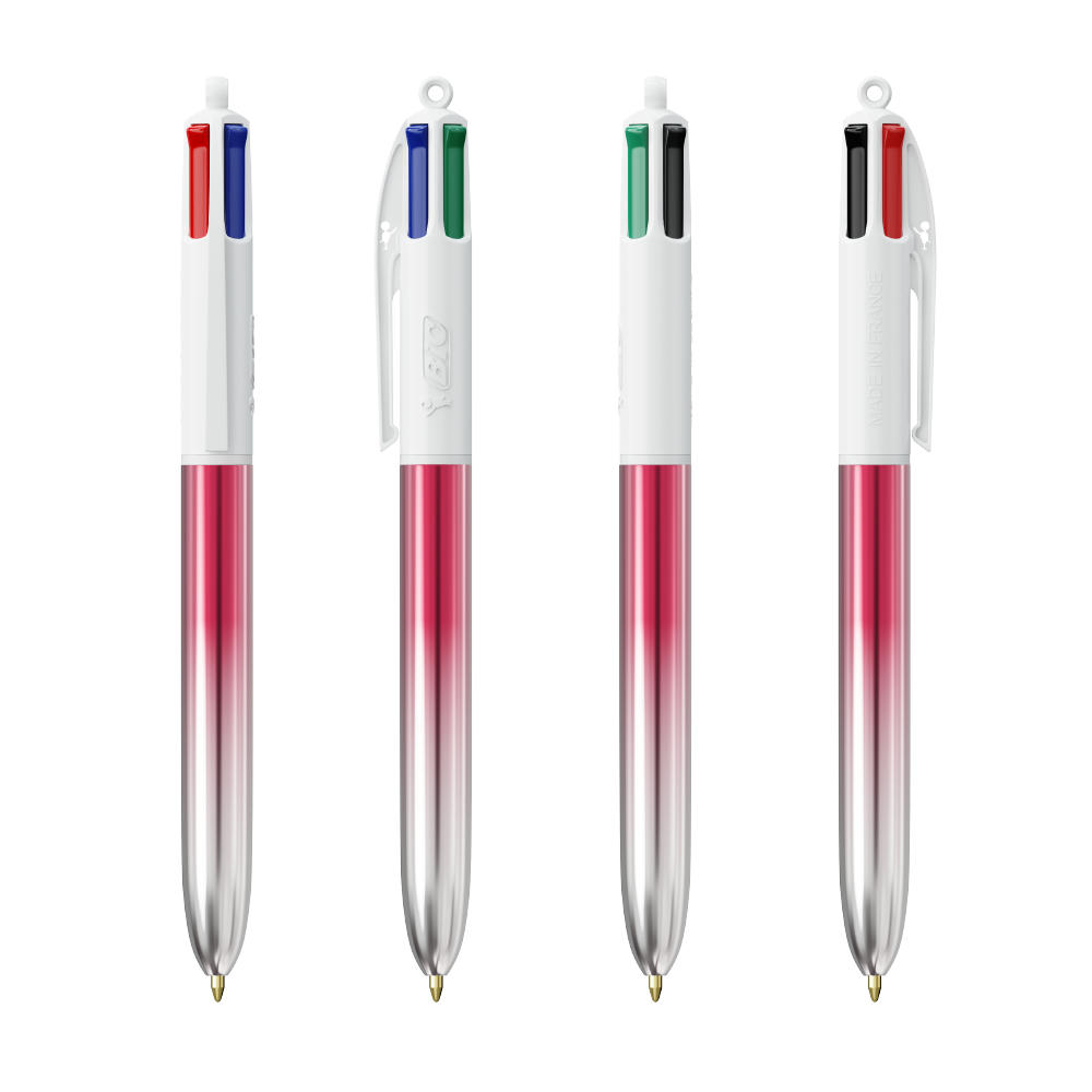 BIC® 4 Colours® Bicolor + Lanyard