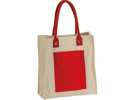 Canvas Shopper mit langen Henkeln