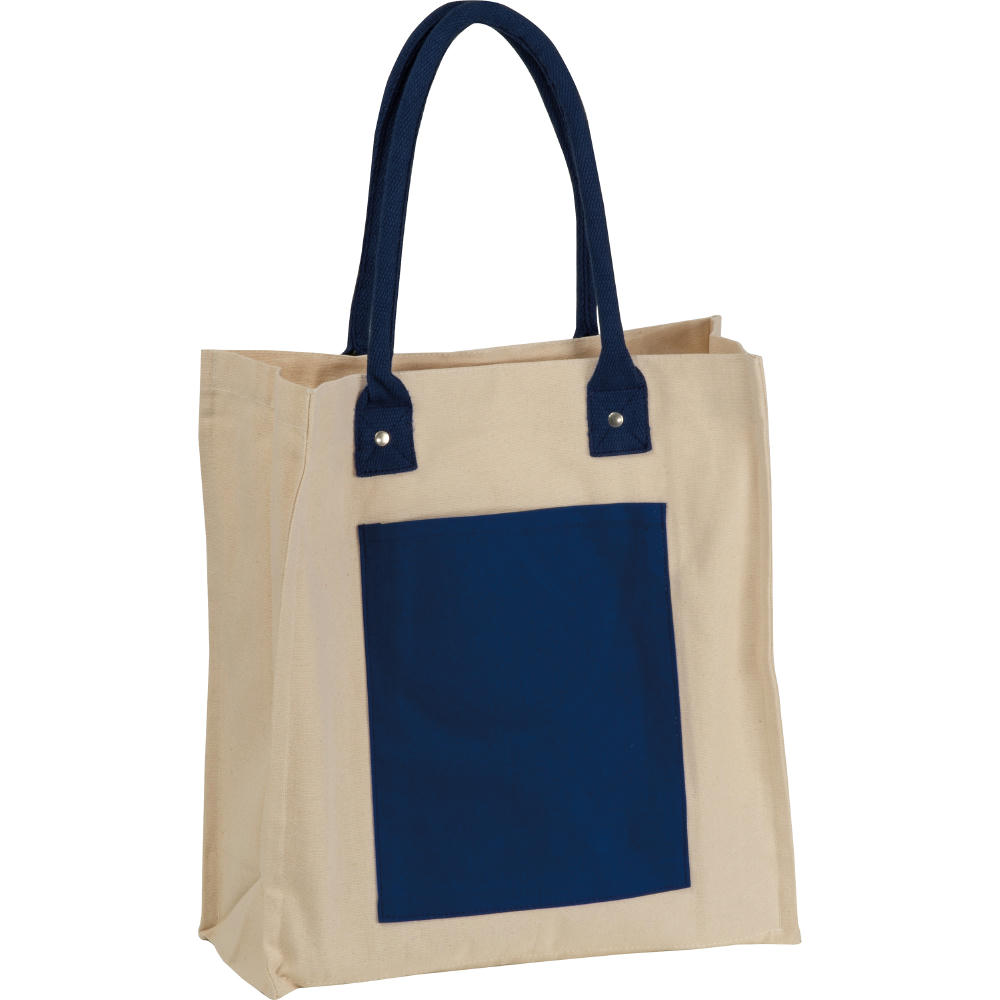 Canvas Shopper mit langen Henkeln