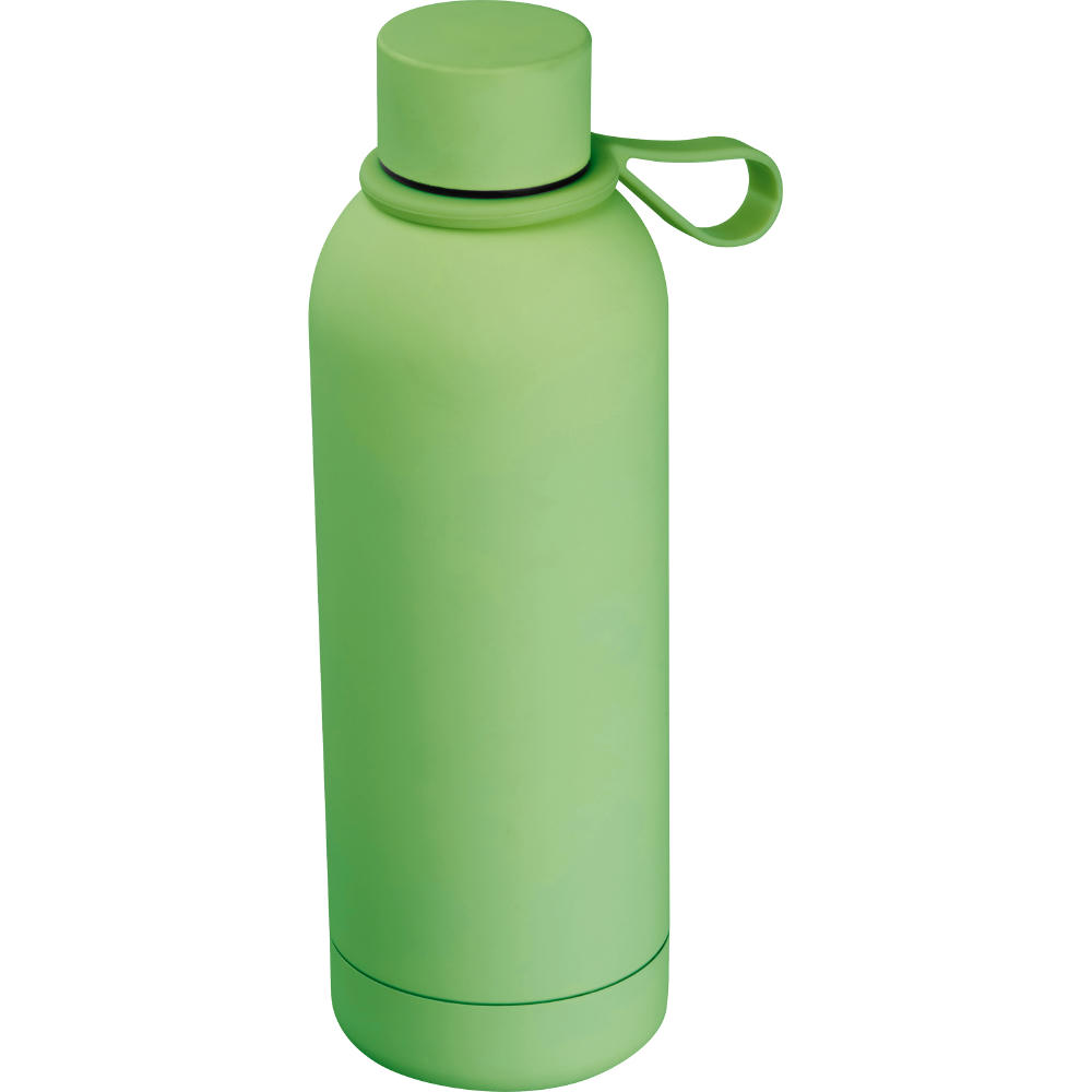 Gummierte Trinkflasche mit Schlaufe, 700ml