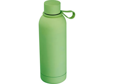 Gummierte Trinkflasche mit Schlaufe, 700ml