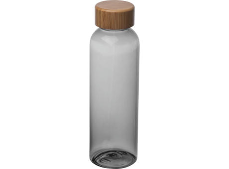 Trinkflasche aus PET mit Bambusdeckel, 500ml 