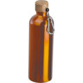 Edelstahltrinkflasche mit Karabiner, 750ml