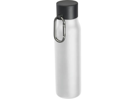 Trinkflasche mit Karabiner, 600ml 