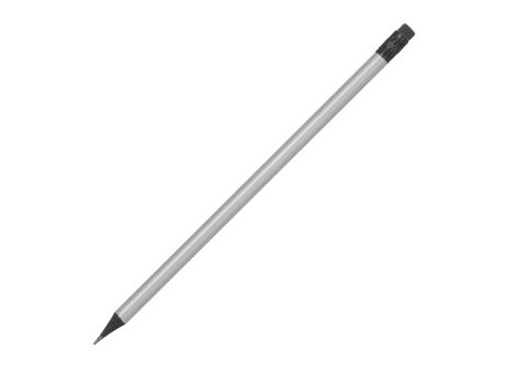 Bleistift mit Radiergummi in Metallic-Farben