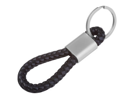 Metall-Schlüsselanhänger mit Kordel ERNEST