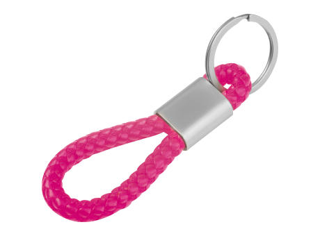 Metall-Schlüsselanhänger mit Kordel ERNEST