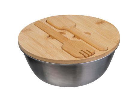 Salatschüssel mit Bambusdeckel ROZALIA