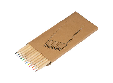 12 teiliges Buntstiftset MATEO