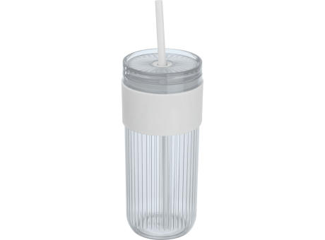 Becher mit Trinkhalm, 660ml SOLEDAD