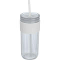 Becher mit Trinkhalm, 660ml SOLEDAD
