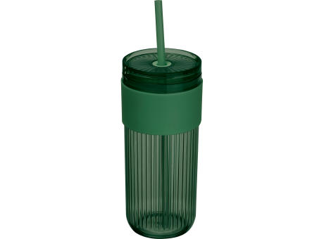 Becher mit Trinkhalm, 660ml SOLEDAD
