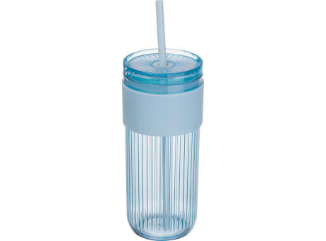 Becher mit Trinkhalm, 660ml SOLEDAD