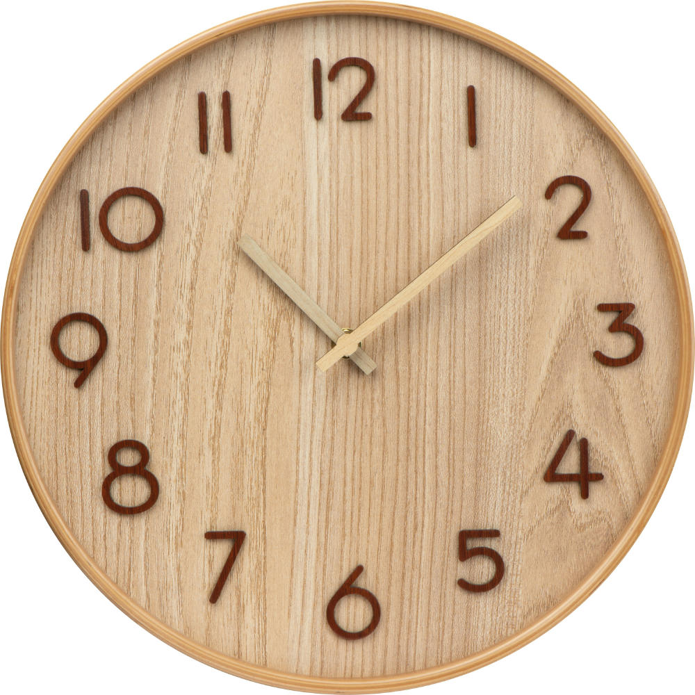 Wanduhr aus Holz CATHERINE