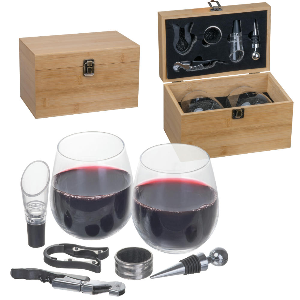 Weinset in Box MORGAN