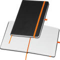 A5 Notizbuch mit farbiger Gravur SILKE