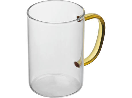 Glastasse mit farbigem Henkel, 250ml EDDA