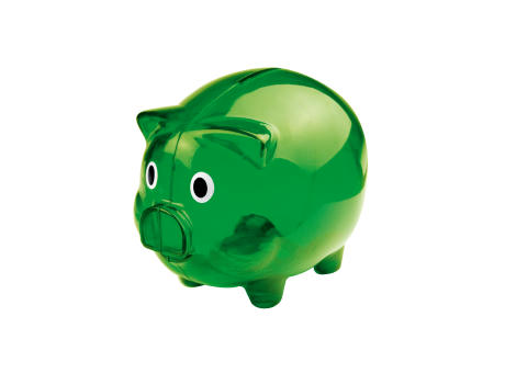 Transparentes Sparschwein TRUDY