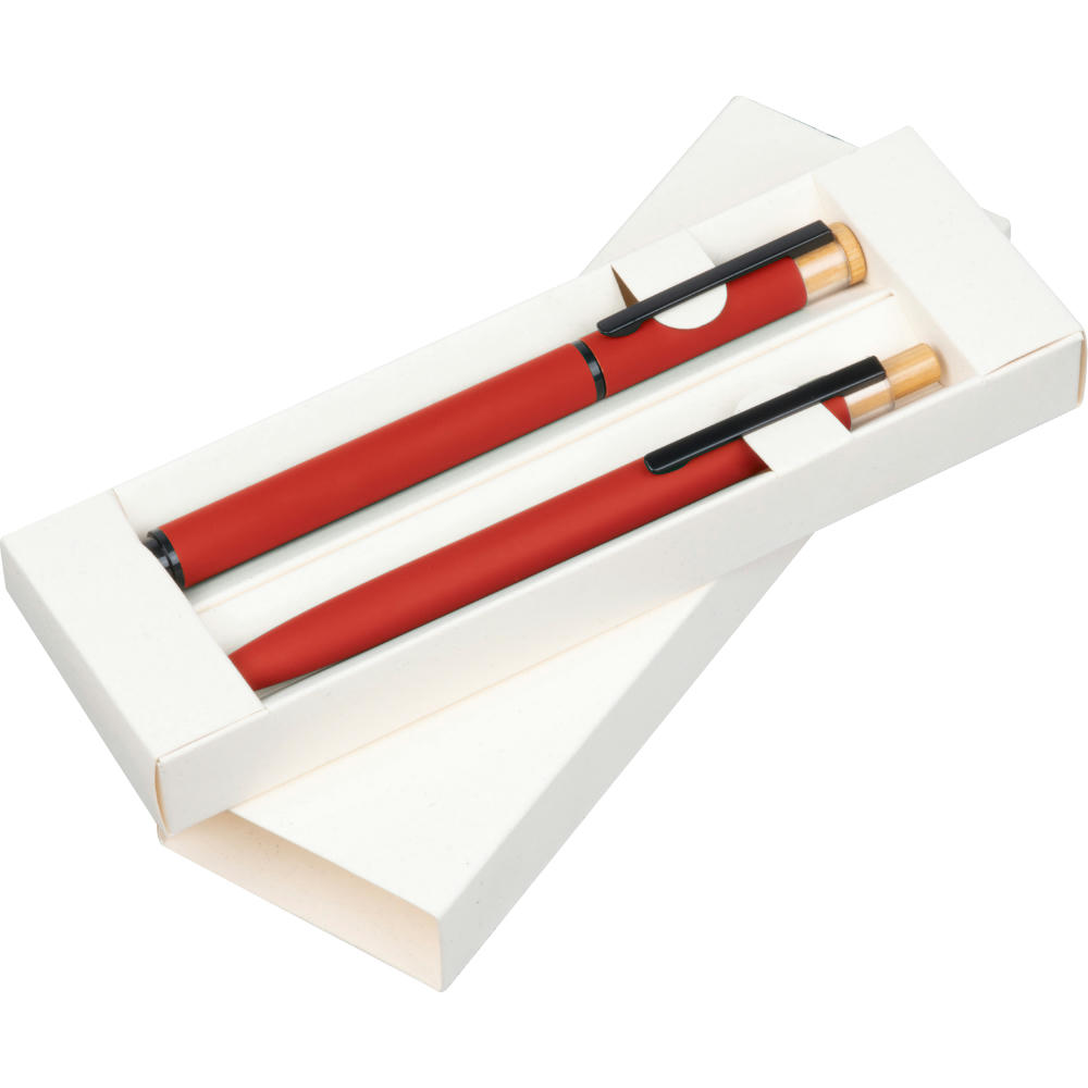 Schreibset aus Aluminium RAFFAELE