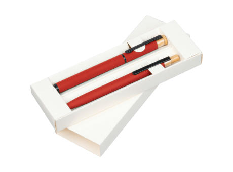 Schreibset aus Aluminium RAFFAELE