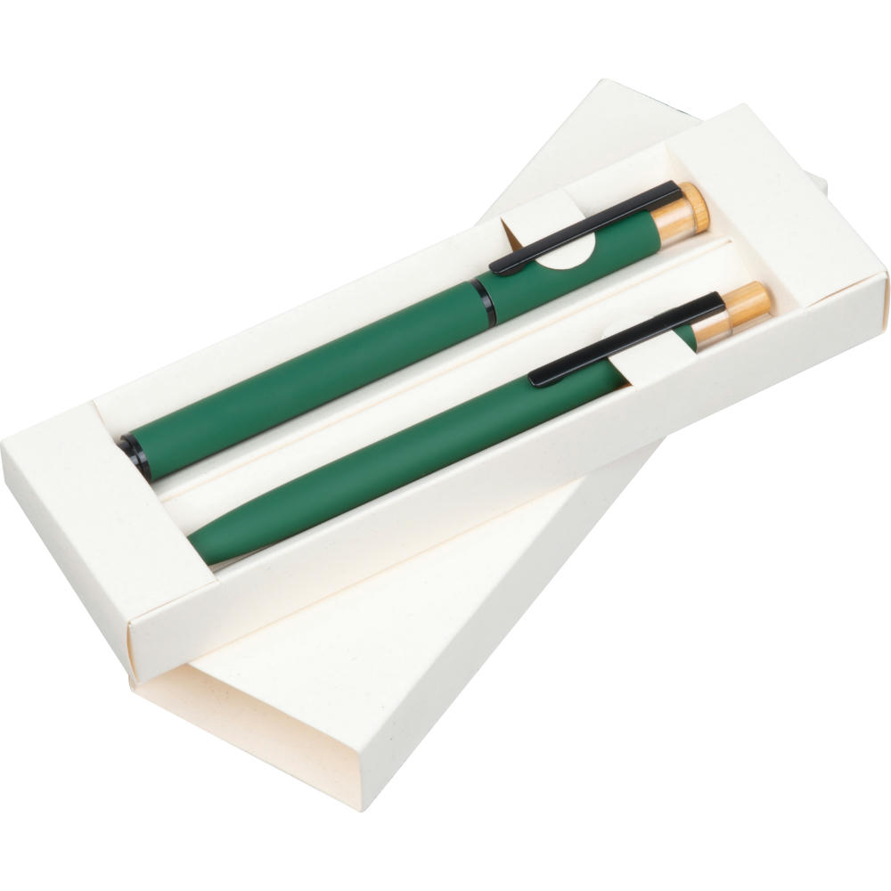 Schreibset aus Aluminium RAFFAELE