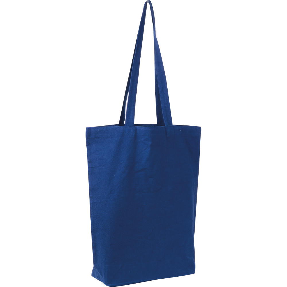 Fairtrade Baumwolltasche mit Bodenfalte PIOTR