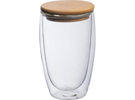 Doppelwandiger Glasbecher ARNOLD