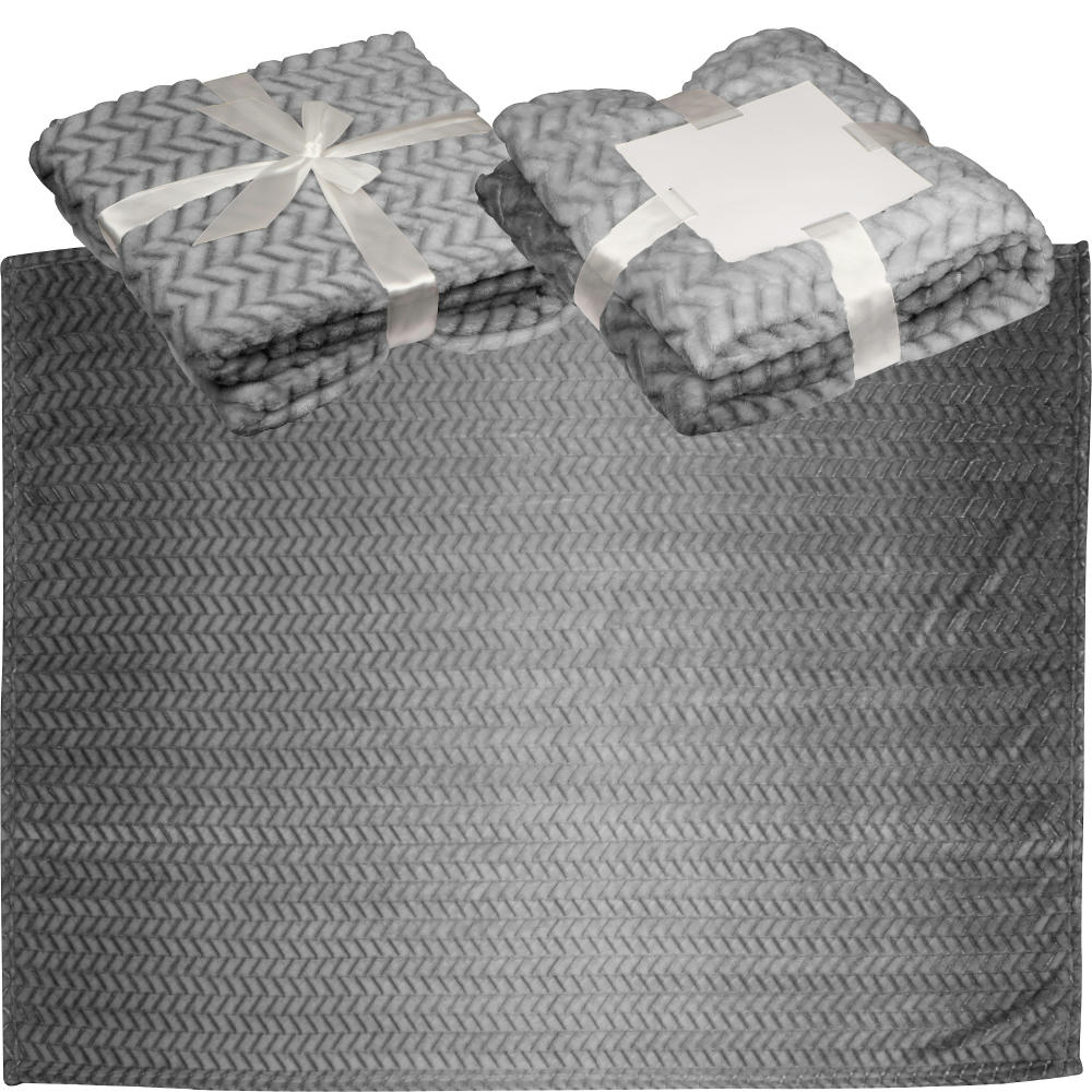 Große Kuscheldecke aus Flanellfleece DAMIANO