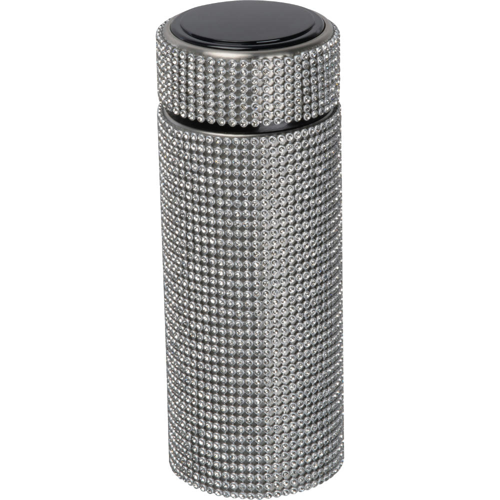 Vakuum Edelstahltrinkflasche mit Strassstein-Akzenten EDWARD
