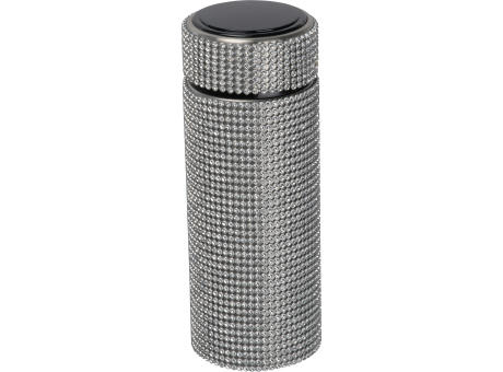 Vakuum Edelstahltrinkflasche mit Strassstein-Akzenten EDWARD