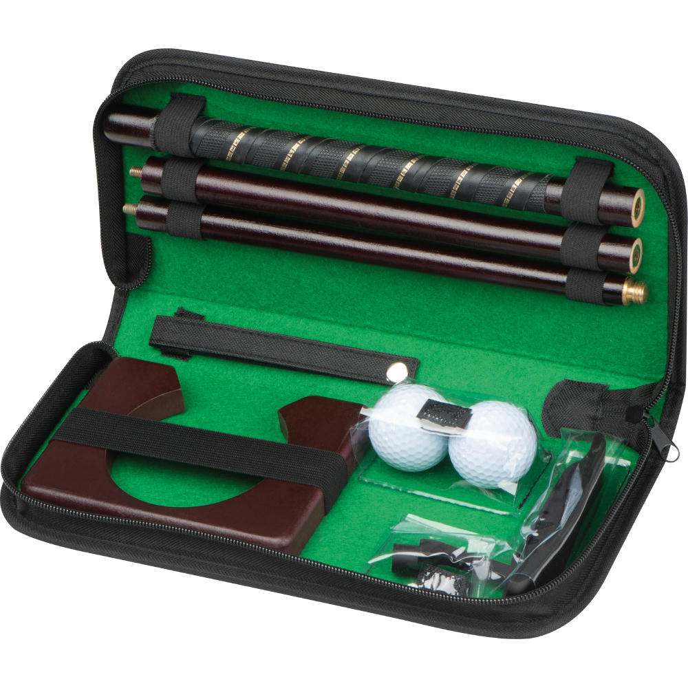 Büro Golfset mit Holzputter LARA