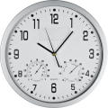 Wanduhr mit Hygro - und Thermometer MALCOLM