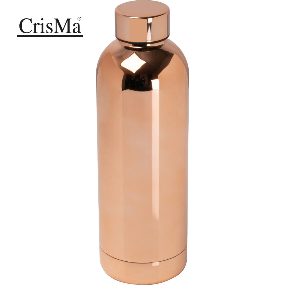 CrisMa Vakuum Edelstahltrinkflasche, 500ml  SILVIA